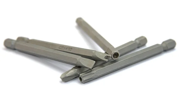 Different Screwdriver Blades Change — Stock Photo, Image