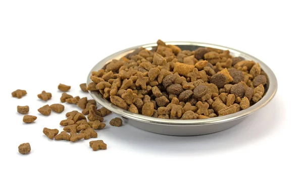 Dry Cat Food Close — Stock Photo, Image