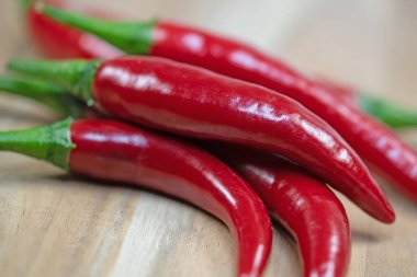 Acı biber, Capsicum Annuum, yakın plan.