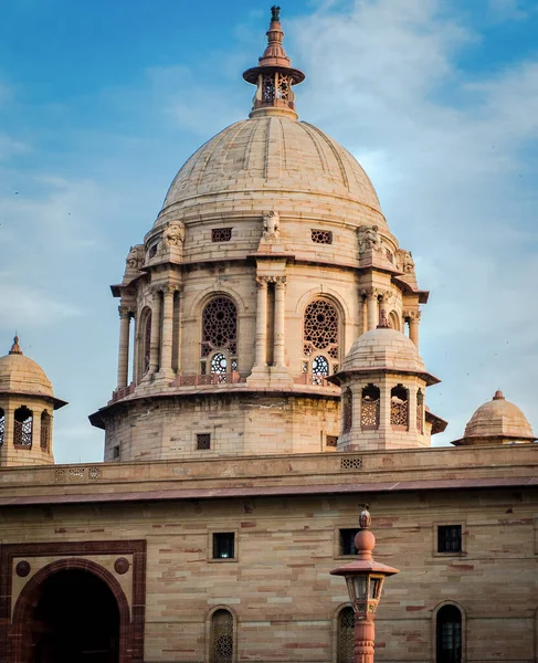 President House India Called Rashtrapati Bhawan — Stock Photo, Image