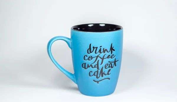 Solid Color coffee mug with a quote written on it