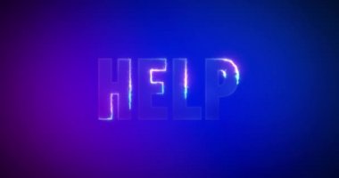 Yardım edin! Elektrikli yıldırım kelimeleri. Logotype