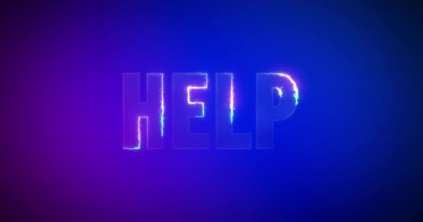 Au secours. Paroles électriques. Logotype