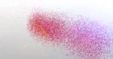 Hazırlanın. Parçacık Logosu. Metin Canlandırması