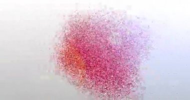 10 bin. Parçacık Logosu. Animasyon metni. 10000 Takipçi