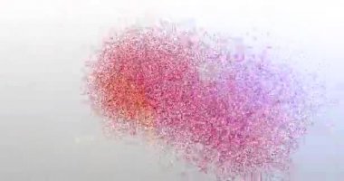 Teklif et. Parçacık Logosu. Metin Canlandırması