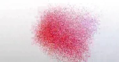 50 bin, 50 bin. Parçacık Logosu. Metin Canlandırması