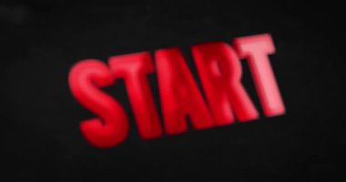 Başla. 4K canlandırması