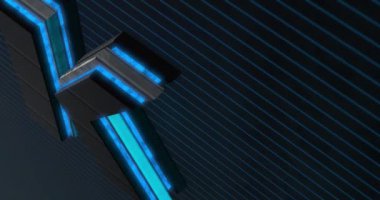 7000, 7000. Üç boyutlu tanıtım. Metin Logosu