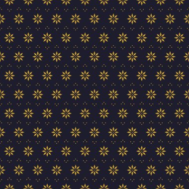 Geometrik çiçekler batik biçiminde dikişsiz arkaplan duvar kağıdı