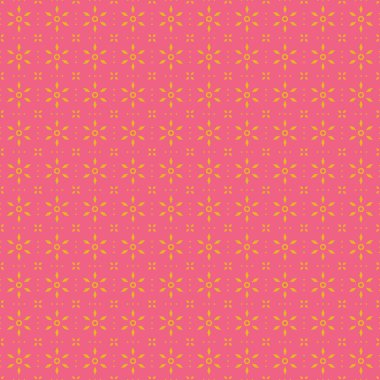 Geometrik çiçekler batik biçiminde dikişsiz arkaplan duvar kağıdı