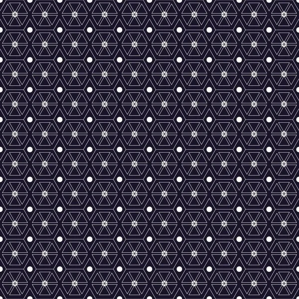 Geometrische Naadloze Patroon Achtergrond Wallpaper — Stockvector