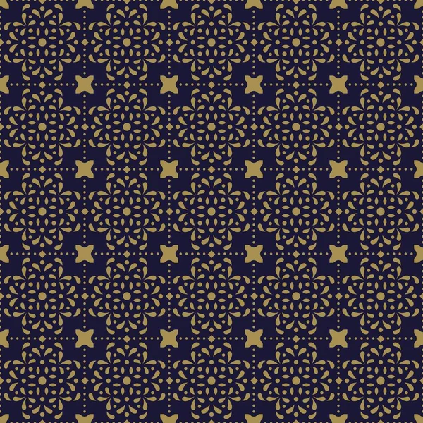 Luxe Géométrique Sans Couture Fond Écran Motif — Image vectorielle