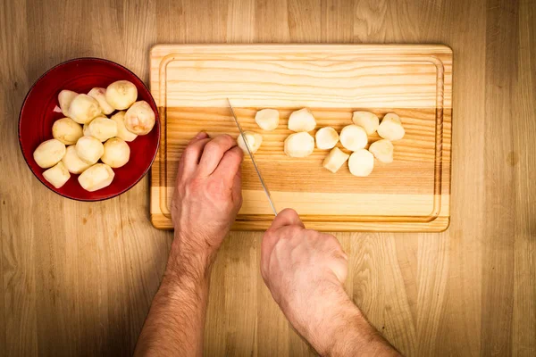 Mat Matlagning Måltid Äta — Stockfoto