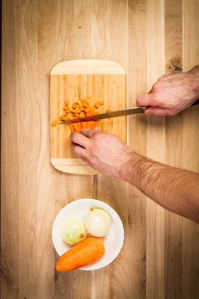 Eten Koken Maaltijd Eten — Stockfoto