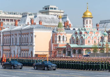 Rusya 'daki askeri geçit töreni, 9 Mayıs 2019