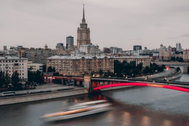 2019 yazında Moskova nehri