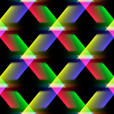 Vektör seamless modeli. Modern şık doku. Renkli parlak