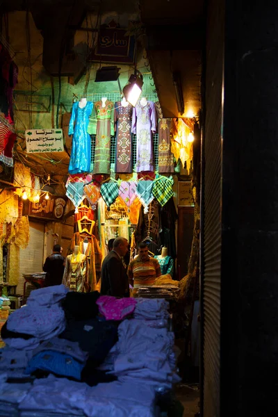 Şam Suriye 2010 Şam Orta Kesimindeki Hamidiyah Souq Kapsamlı Pazar — Stok fotoğraf