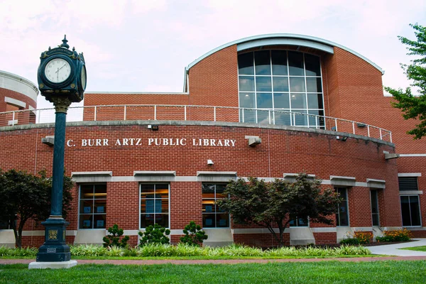 Frederick Usa 2020 Exformer View Burr Artz Public Library Locked — 스톡 사진