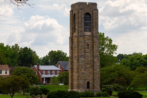 Close Imagem Joseph Baker Tower Carillon Que Erguido Baker Park — Fotografia de Stock