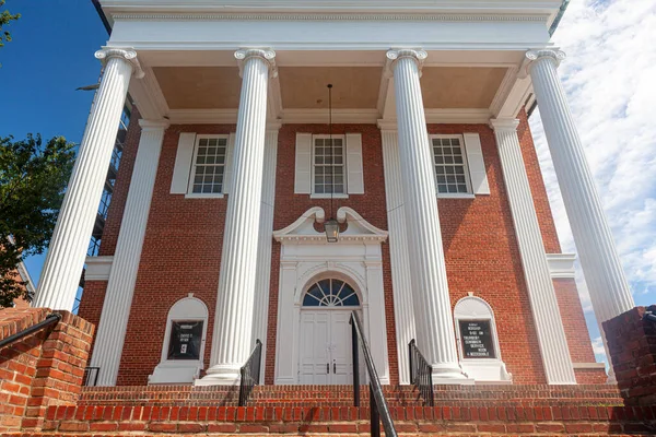 Chestertown Usa 2020 Großaufnahme Der First United Methodist Church Stadtzentrum — Stockfoto