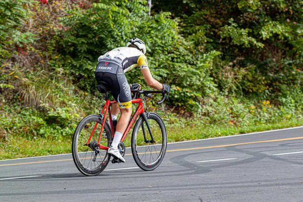 Shenandoah Valley Usa 2020 Cycliste Professionnel Vtt Portant Des Collants — Photo