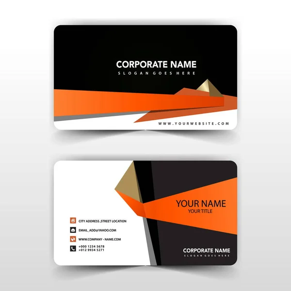 Business Card Professional Design — Stockvector