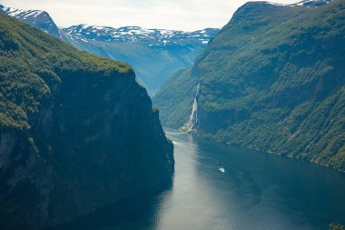 Geiranger fiyort dağ açısından, Norveç