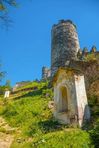 Castillo de Bezdez en el interior en Bohemia del Norte, República Checa —  Fotos de Stock