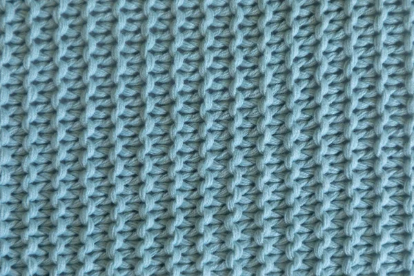 Фон текстури синьої вовни ручної роботи — стокове фото
