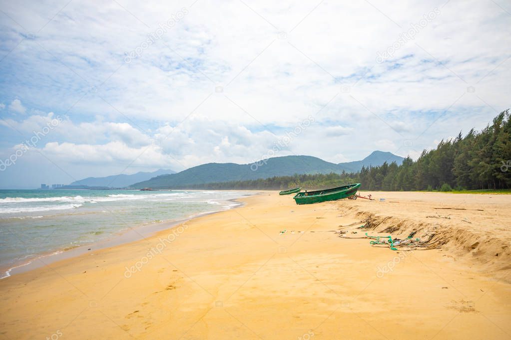 Beautiful view of Shimei Bay Beach, Hainan, China