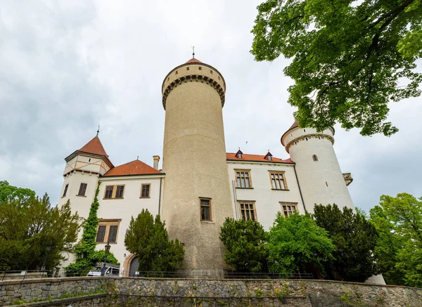 Schöne Burg Konopiste Frühling Tschechien — Stockfoto