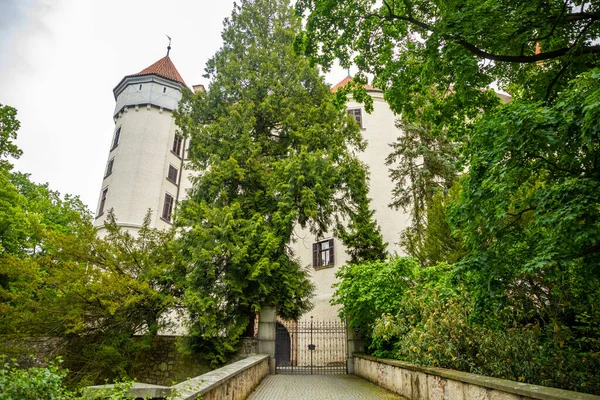 Belo Castelo Konopiste Primavera República Checa — Fotografia de Stock