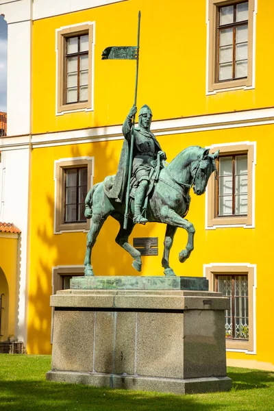 Zbraslav República Checa 2020 Estatua Parque Chateau Zbraslav Praga República — Foto de Stock