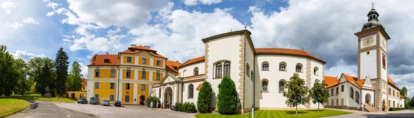 Zbraslav República Checa 2020 Igreja São Jacó Velho Castelo Zbraslav — Fotografia de Stock