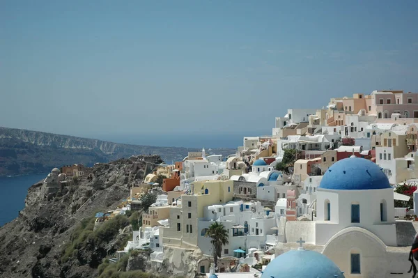 Streets Views Oia Island Santorini Greece — Stock Photo, Image