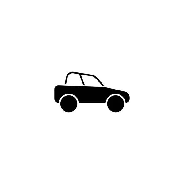 Ілюстрація Векторна Графіка Значка Автомобіля Підходить Транспортування Транспорту Гаражу Ремонту — стоковий вектор