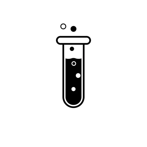 Illustratie Vectorgrafiek Van Buizenpictogram Geschikt Voor Chemie Wetenschap Laboratorium Etc — Stockvector