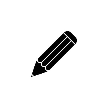 Kalem simgesinin İllüstrasyon Vektörü grafiği. Eğitim için uygun, çizim, araç, öğrenci vs..