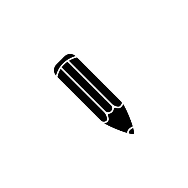 Illustration Graphique Vectoriel Icône Crayon Convient Pour Éducation Dessiner Outil — Image vectorielle