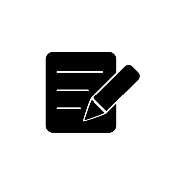 Kalem simgesinin İllüstrasyon Vektörü grafiği. Eğitim için uygun, çizim, araç, öğrenci vs..