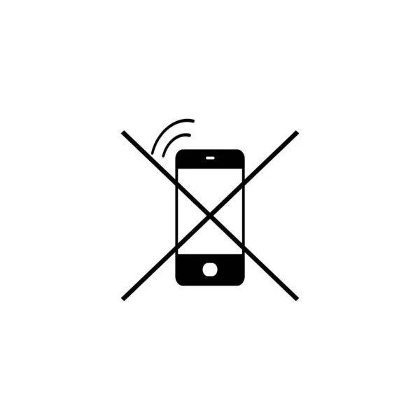 Ilustración Gráfico Vectorial Del Icono Del Smartphone Ajuste Para Comunicación — Archivo Imágenes Vectoriales