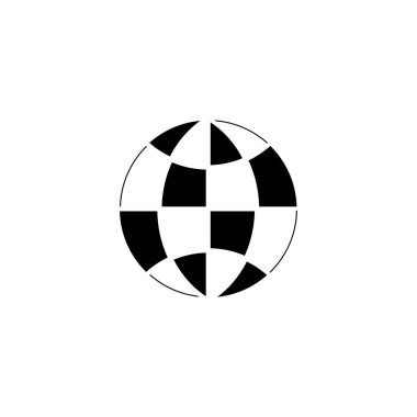 Dünya ikonunun İmaj Vektörü grafiği. Dünya, seyahat, ağ, navigasyon, lojistik vs. için uygun.