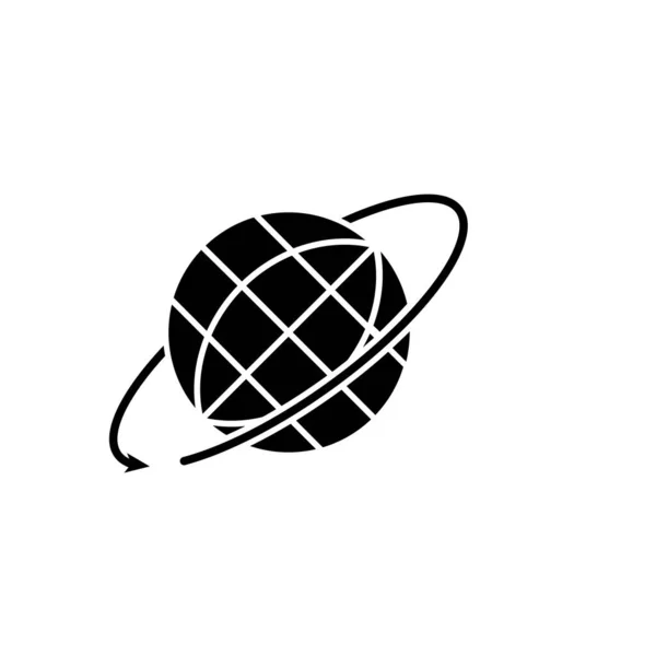 Illustration Vektorgrafik Des Globus Symbols Fit Für Welt Reisen Vernetzung — Stockvektor