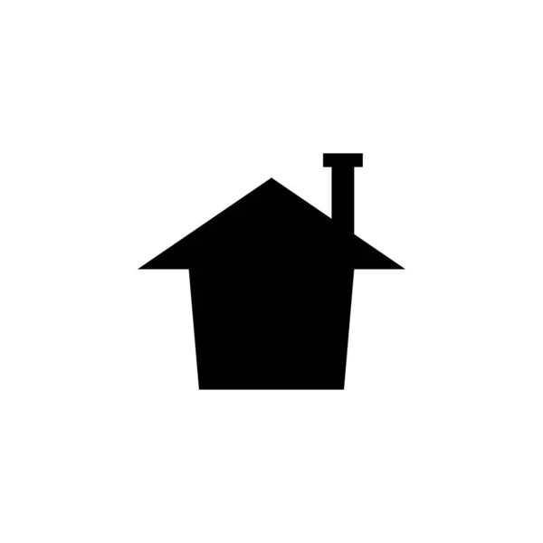 Illustratie Vectorgrafiek Van Home Icon Geschikt Voor Huis Onroerend Goed — Stockvector