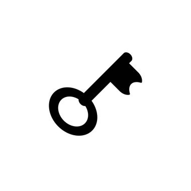 Anahtar simgesinin Çizim Vektörü grafiği. Güvenli, güvenlik, erişim, şifre, koruma vesaire için uygun.