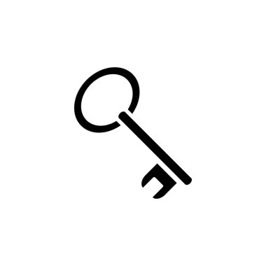 Anahtar simgesinin Çizim Vektörü grafiği. Güvenli, güvenlik, erişim, şifre, koruma vesaire için uygun.