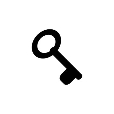 Anahtar simgesinin Çizim Vektörü grafiği. Güvenli, güvenlik, erişim, şifre, koruma vesaire için uygun.