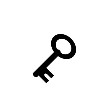 Anahtar simgesinin Çizim Vektörü grafiği. Güvenli, güvenlik, erişim, şifre, koruma vesaire için uygun.